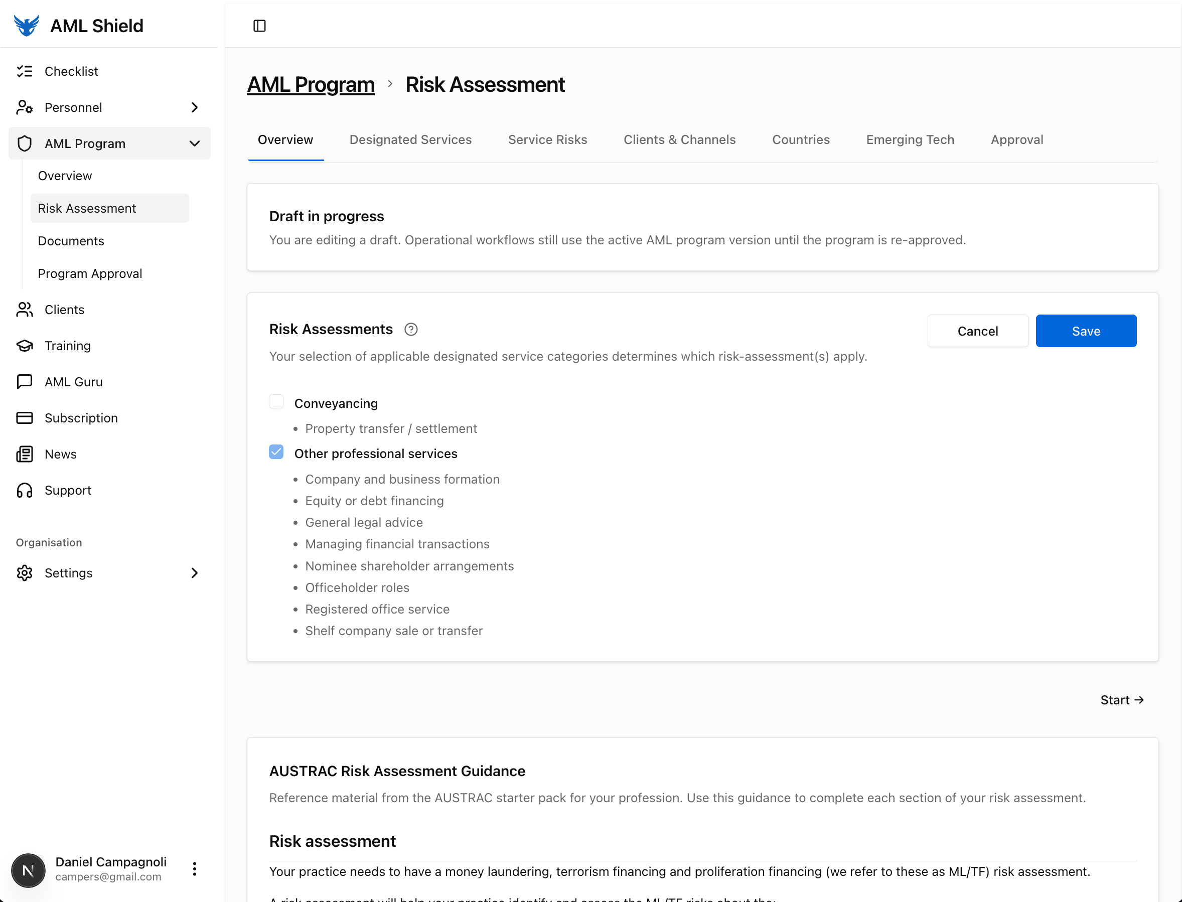 Risk assessment: Overview